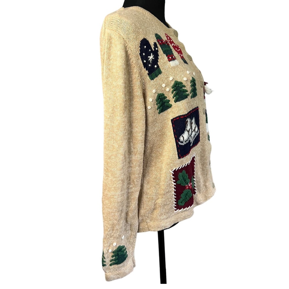 Holiday Lodge By Northcrest Patchwork Christmas C… - image 4